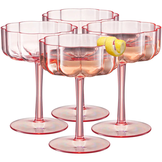 Art Deco Coupe Glasses