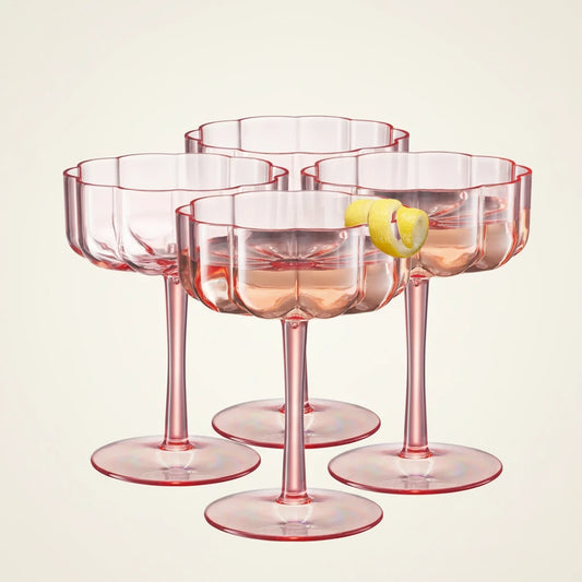 Art Deco Coupe Glasses