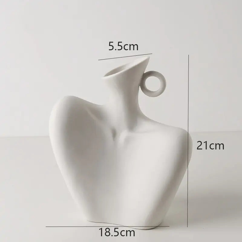 Home Decor Sculpture Vase - Hominco