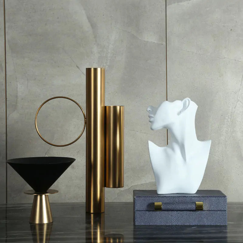 Art Sculpture Ceramic Vases - Hominco