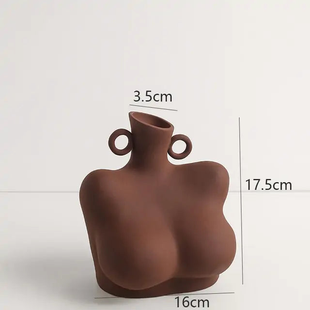 Home Decor Sculpture Vase - Hominco