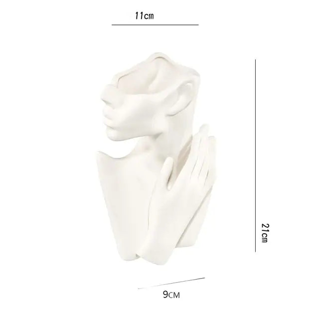 Art Sculpture Ceramic Vases - Hominco