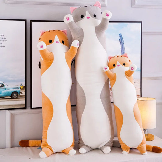 Cute Soft Long Cat Pillow - Hominco
