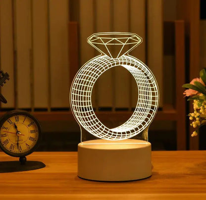 Acrylic 3D Lamps - Hominco