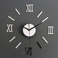 Acrylic Roman Numeral Wall Clock - Hominco