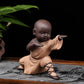 Kung Fu Monk Decor Statue Figurines - Hominco