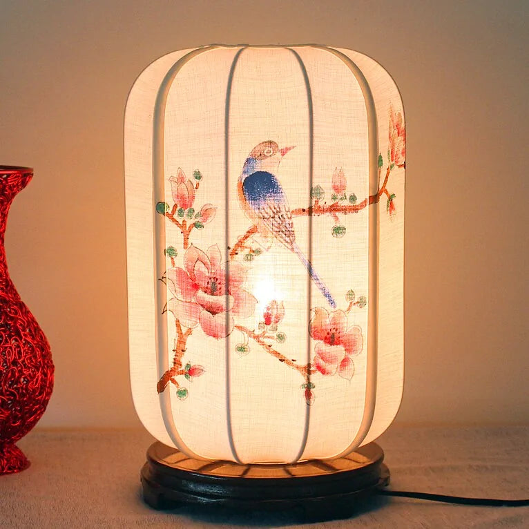 Stylish Hand-Painted Desk Lamp - Hominco