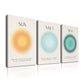 Sun Salt Sea Set of 3 Aura Beach Wall Art