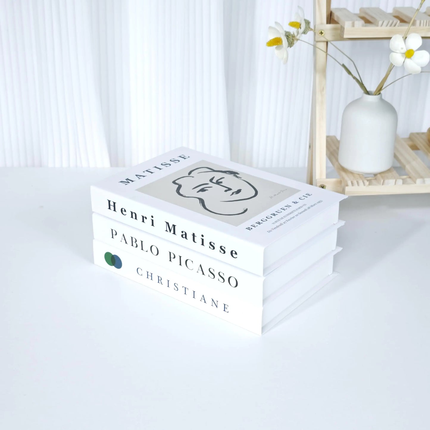 3PCS Aesthetic Fake Book Decor