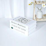 3PCS Aesthetic Fake Book Decor