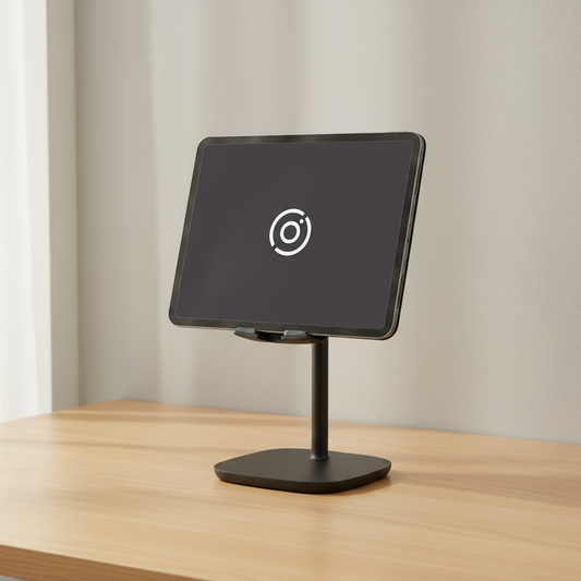 Black Universal Tablet Stand Desktop Holder