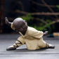 Kung Fu Monk Decor Statue Figurines - Hominco