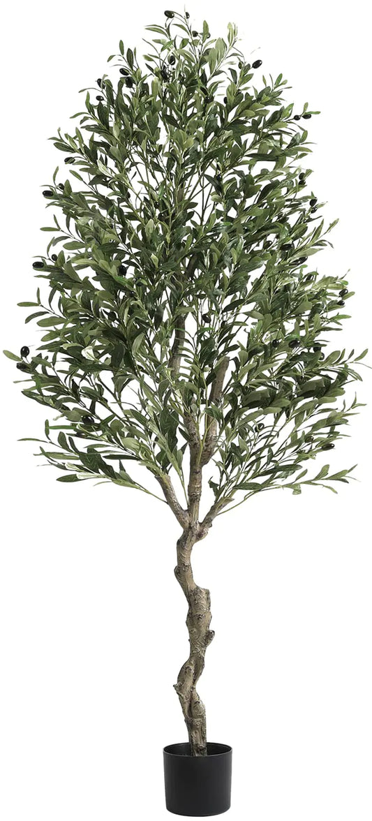 VIAGDO Artificial Olive Tree 6.2ft Tall