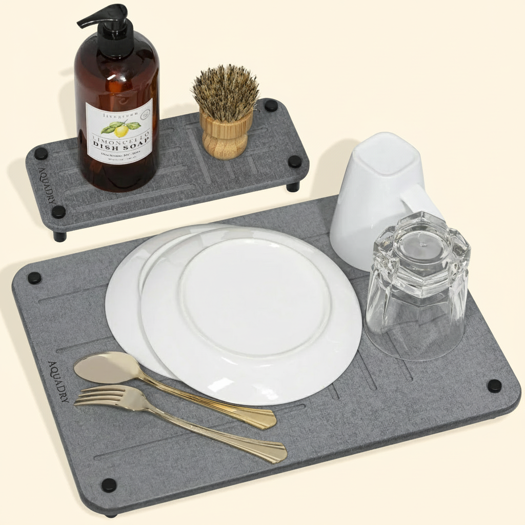 Kitchen Mat Non Slip Dish Drying Mat