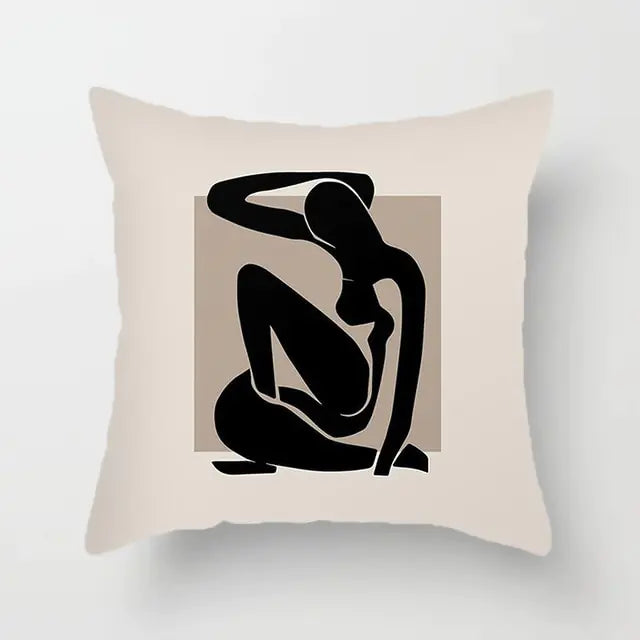 Pattern Creative Polyester Pillowcase - Hominco