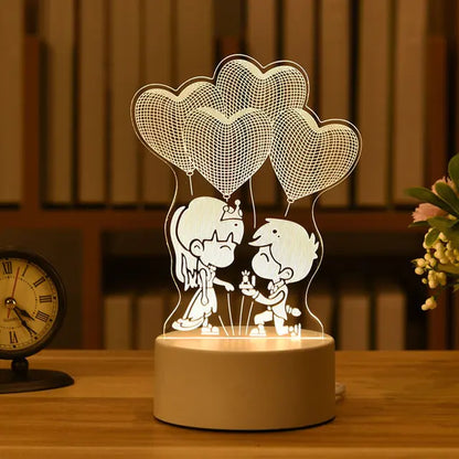 Acrylic 3D Lamps - Hominco