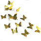 Mirror Wall 3D Butterflies Decal Sticker - Hominco