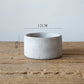 Vintage Cylindrical Cement Planter for Plants