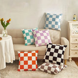 Nordic Plaid Pillow Cover - Hominco