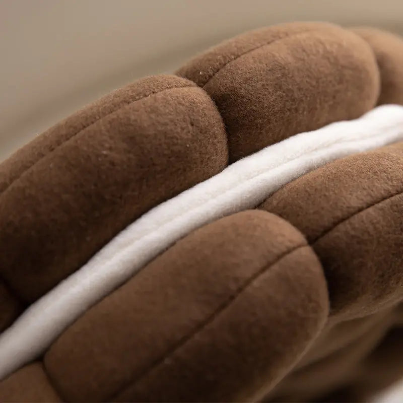 Simulation Biscuit Cushion for Home Decor