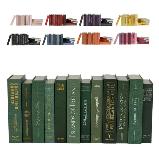 12-Piece Decorative Book Set