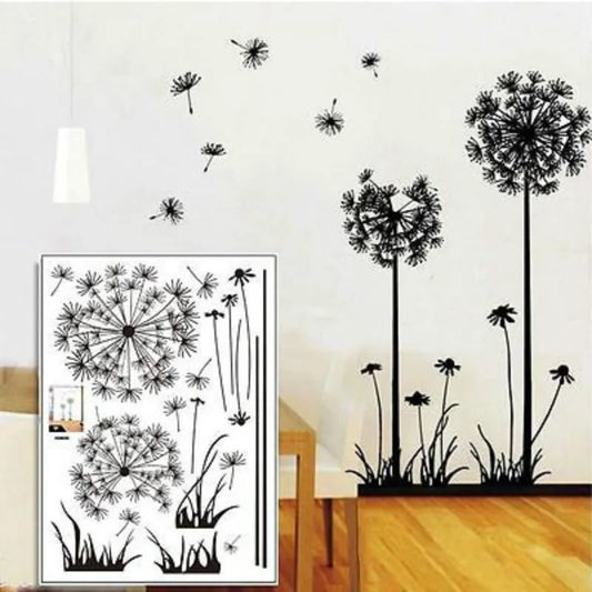 Dandelion Living Room and Bedroom Wall Sticker - Hominco