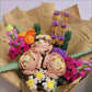 Romantic Rose Flower Bouquet Building Blocks - Hominco