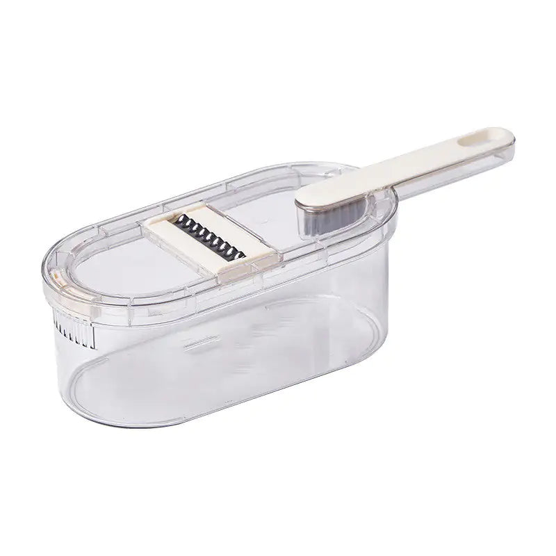 Multifunction Vegetable Cutter With Basket And Brush - Hominco