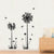 Dandelion Living Room and Bedroom Wall Sticker - Hominco
