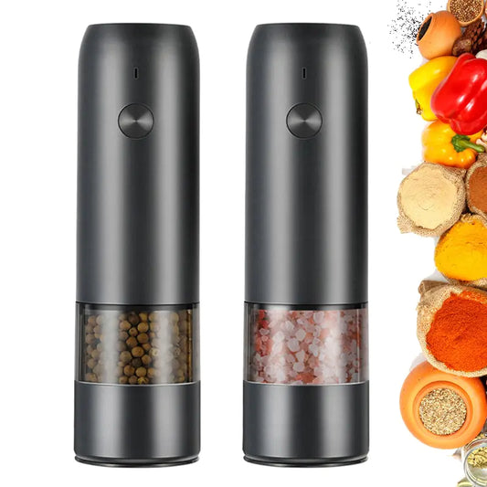 Electric Automatic Pepper And Salt Grinder - Hominco