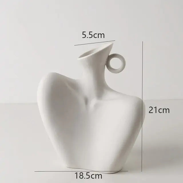 Home Decor Sculpture Vase - Hominco