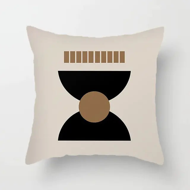 Pattern Creative Polyester Pillowcase - Hominco