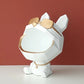 Big Mouth Dog Resin Storage Box: Cool Home Decor Gift - Hominco
