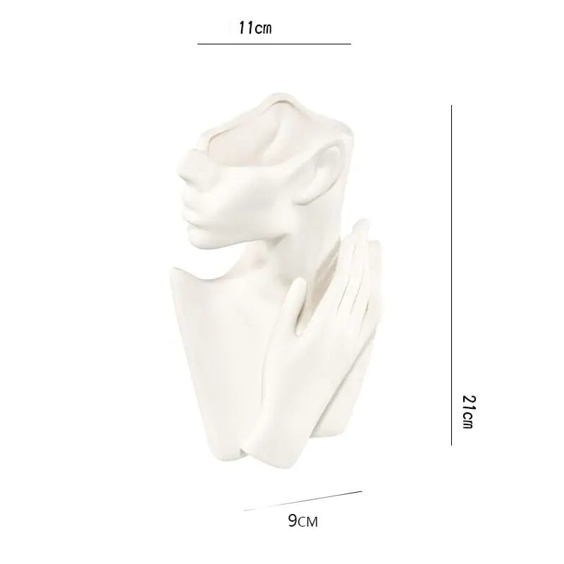 Art Sculpture Ceramic Vases - Hominco