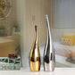 Nordic Gold Plating Ceramic Vases Model Room Home Decor - Hominco