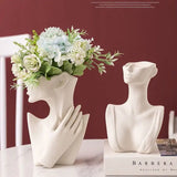 Art Sculpture Ceramic Vases - Hominco