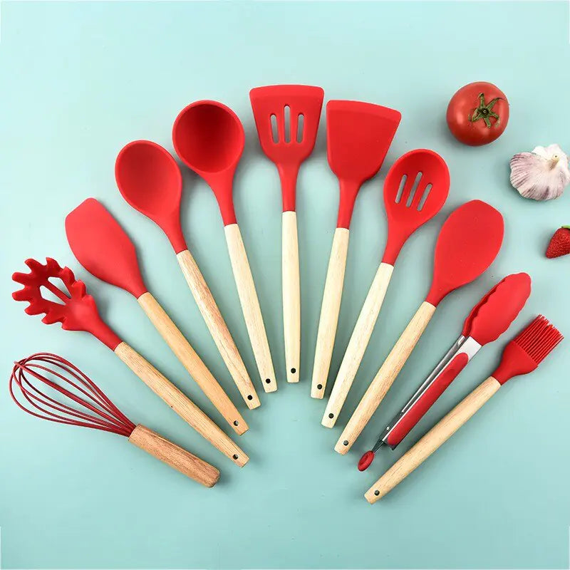Non Stick Pot Spatula And Spoon - Hominco