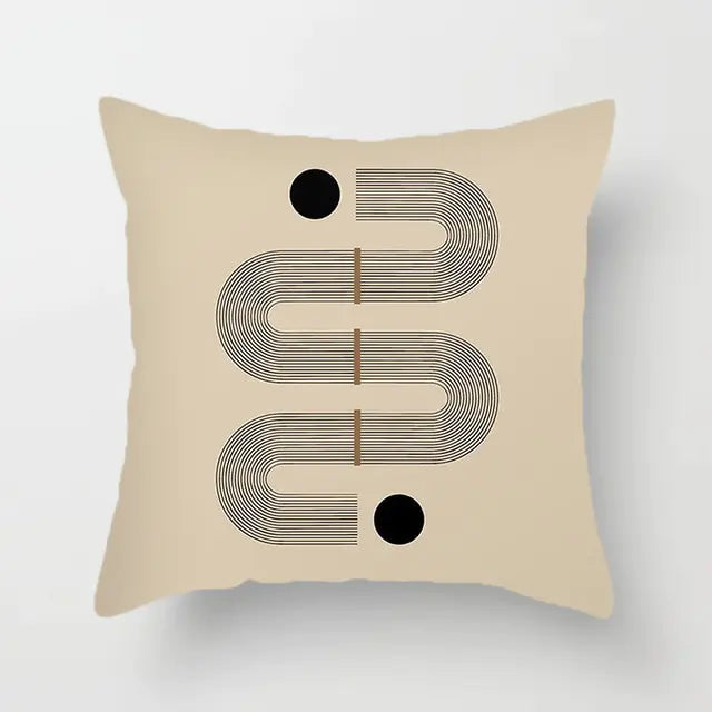 Pattern Creative Polyester Pillowcase - Hominco