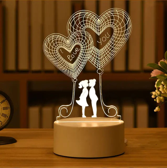 Acrylic 3D Lamps - Hominco
