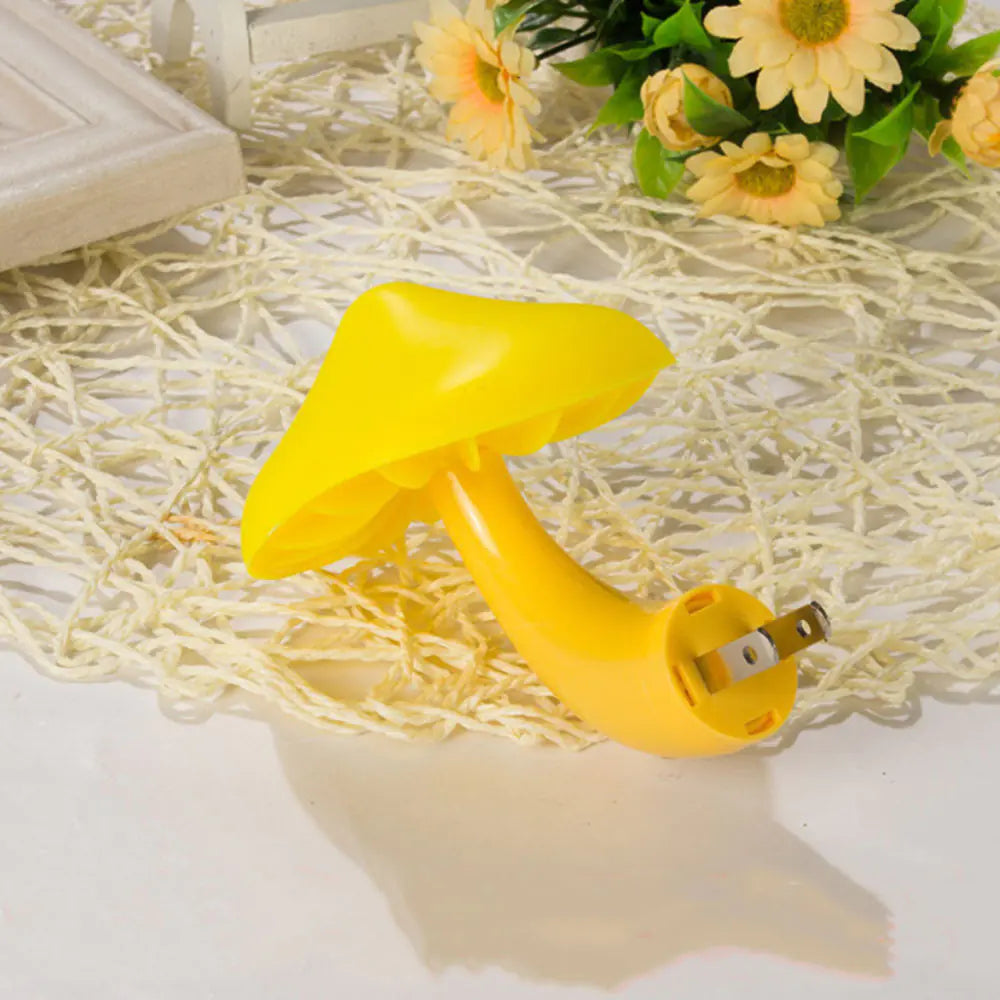Led Mushroom Wall Socket Lamp - Hominco