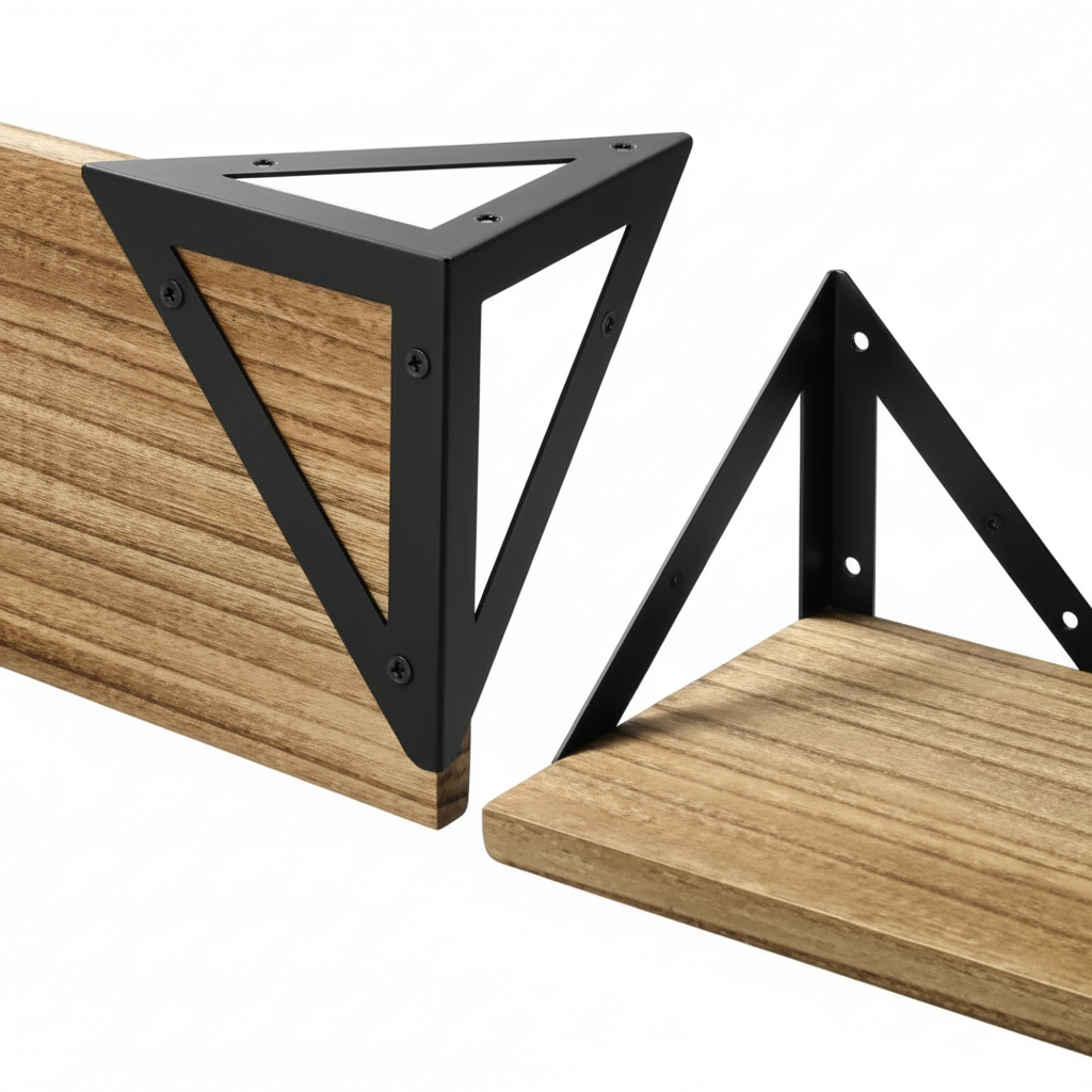 Modern Wall-Mounted Floating Shelf