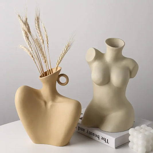 Home Decor Sculpture Vase - Hominco
