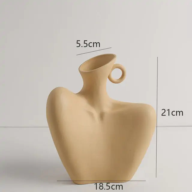 Home Decor Sculpture Vase - Hominco