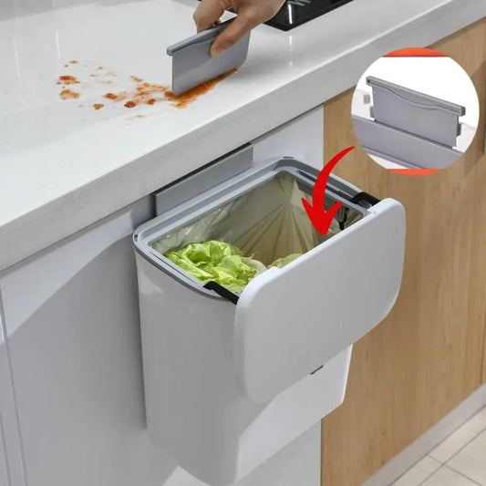 Wall-Mounted Trash Can - Hominco