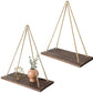Wooden Rope Swing Wall Hanging - Hominco