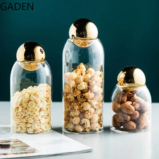 Clear Airtight Glass Jar for Preservation - Hominco