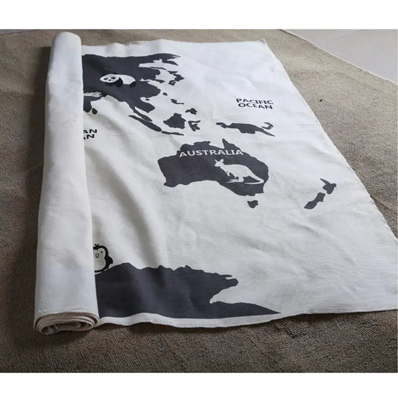 Adventure World Map Play Mat