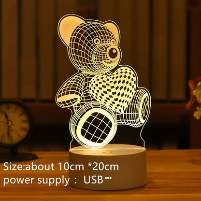 Acrylic 3D Lamps - Hominco